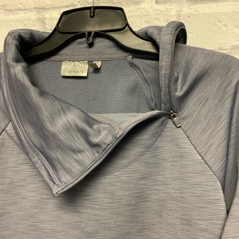 Athleta Rush Creek Quarter Zip Pullover Size XL - Picture 7 of 11